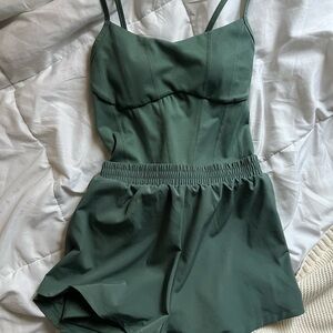 PINK Ultimate Runsie Active Romper size medium